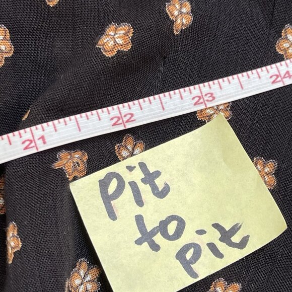 Angie Women Large Blouse Top Shirt Boxy Cover Green Pullover Boho Relax Flowy - Picture 7 of 9